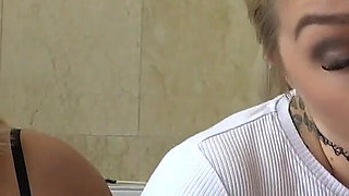 Cute blond seduced at Grandparentsx