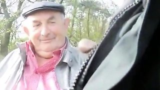 Grandpa in park