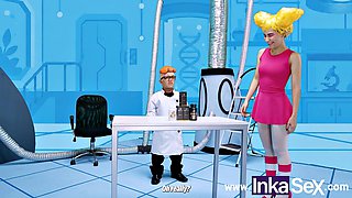 Dexxxter Pounds Pregnant Latina Stepsister De Des Tight Anus and Blasts Her with Thick Cum for