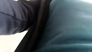 Sexy redhead milf flashes her tight pussy and hard nipples