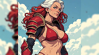 Anime Style Sexy Warrior MILFs
