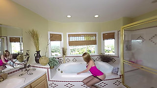 Bathtime with Cece
