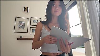 Study Break With Asian Step Sister - Lucy Mochi - Alex Adams