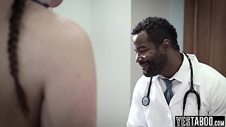 Chubby MILF patient anal fucked by doc