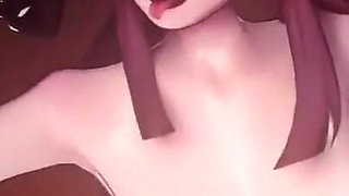 Hu Tao Jerks off a Couple of Hilichurls and Rubs Their Dicks Against Her Tits - Genshin Impact
