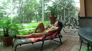 Big Tit Pornstar Stepmom Enjoys Nudist Vacation Home with Stepson