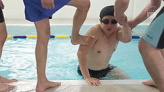 Stunning Swim Club Advisor Saves Her Team From Disbandment by...t Leg Training to Arouse Her Horny Male Students. Chapter.2