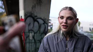 GERMAN SCOUT - Blonde Fitness Model Teen Lexi Star