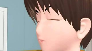 Nice anime pussy hardly banged and tenderly masturbated