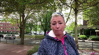 GERMAN SCOUT - MOM MANDY DEEP ANAL SEX AT STREET CASTING