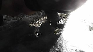 Creampie gangbangs on public beaches