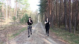 German 18 Schoolgirl Teen Dirty Fuck and Piss Outdoor