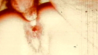 Sepia Vintage Anal Loop with Close-up Retro Backdoor Worship