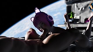 Catgirl Io Gets Her Tight Ass Fucked Hard on Nexus 3