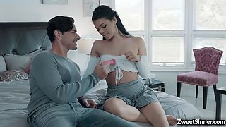 Sexy teen babysitter gina valentina gets a hot sex