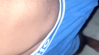 Waking up early morning found dick is going outside my underwear