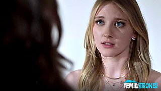 Millie Morgan, Hime Marie and Melody Marks Wreck Virgin Step-Sister in Lesbian Initiation with Anal Creamp