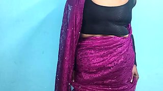 Desi Aunty Birthday Cheat with Office Staff – Tamil Manager Wife Doggy Romance