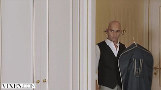 Enchanting Little Caprice and Christian Clay - doggystyle xxx - Vixen