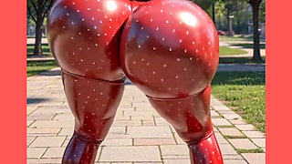 Polka Dot Leggings Big Ass Moves Rich