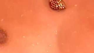 Skinny teen Morgan fucked in the ass by strangers in the pool