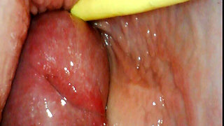 Servant Girl Do Everything I Say - Endoscope in Pussy and Creampie