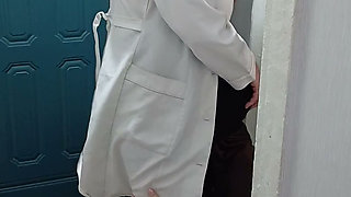 A MILF Lesbian Doctor Cums in a Patient's Mouth