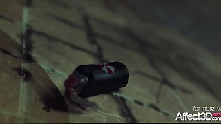 Jill Valentine fucked by a monster in 3d fantasy animation