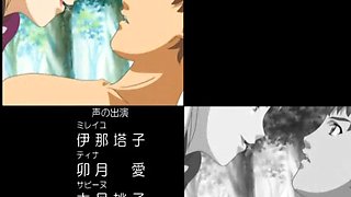 Huge tits hentai blonde fucked and jizz shot