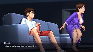 Hot Gold Scene: Summertime Saga with Horny MILF Debbie in 3D Hentai