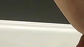 Sexy Wife Plays Anal in Bath, Anal Plug