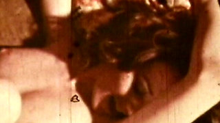 Sepia-toned Anal Orgy Shows Retro Brunette Taking All Holes