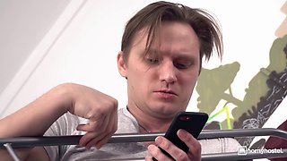 Stanley Johnson Plays Nasty with Dark-Haired Babe in Hostel Heat