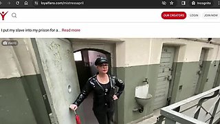 Dominatrix Mistress April - Rough BDSM Anal Punishment in Latex