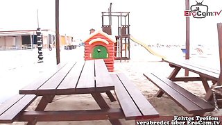 Blonde trailer with naughty date from Erotikvonbenan