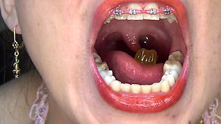 Swallowing Large Gummy Bears, Putting Them in the Vagina