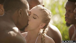 Jason Brown and John Johnson's interracial movie by Blacked.Com