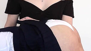 Slave Mila's Otk Wooden Spoon Spanking by Miss Roxy