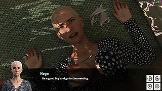 Granny Builder Fucks Hard in Town Hall - Hardcore Teen Sex Game 3D Animation
