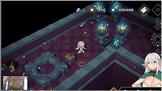 Brunnete 18 Years Elven Fucked By Giant Ciclops - Escape Dungeon 2