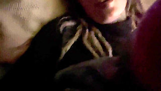 Dark Room Creampie Tattooed Couple Goes Wild