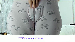 CAMEL TOE- MASTURBATION IN PAJAMAS- TURKISH PORN- TURKISH MILF