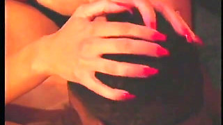 Ebony chick with flabby tits prefer good doggystyle fucking