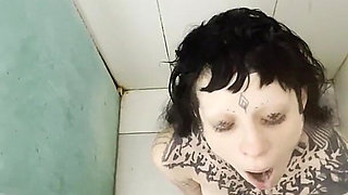 Tattooed Slut Never Stops Halfway Every Drop, Every Time, All the Piss