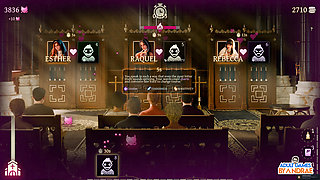 Sisters in Sin Gameplay Part 12 - Lust Performs the Sexual Ritual with Esther in the Library