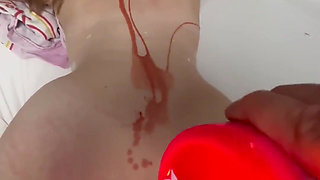 Hot Wax Session While We're Having Sex