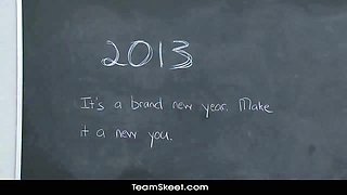 TeamSkeet January 2013 Best hardcore teen videos compilation