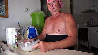Lesbian Big-Butt Athletes Pee and Masturbate Outdoors