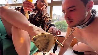 Mistress Lohan - Goddesss Shoes Should Always Be Clean -